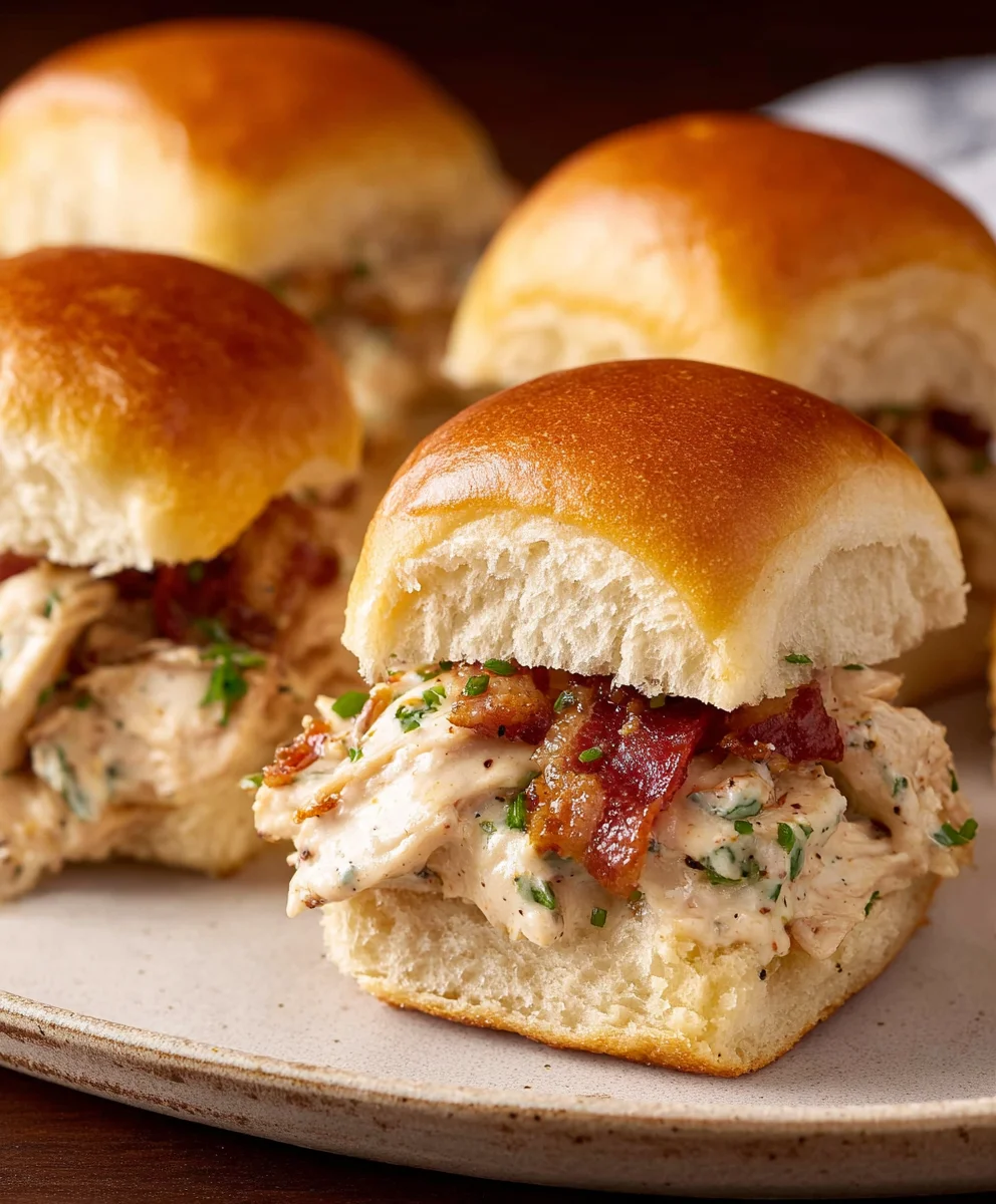 Chicken Beef Beef Bacon Ranch Sliders-Ultimate Flavor