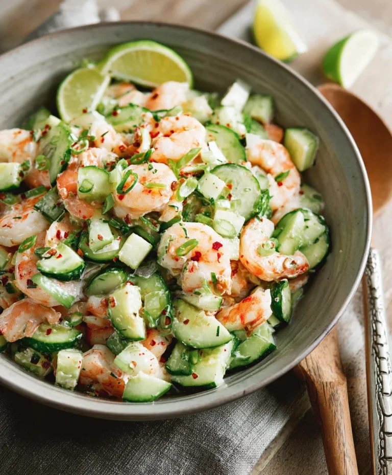Refreshing Cucumber Shrimp Salad Recipe
