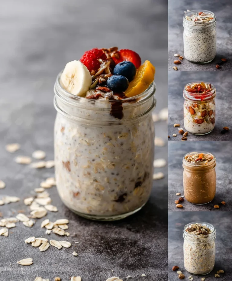 Overnight Oats Base Plus Ten Flavor Ideas