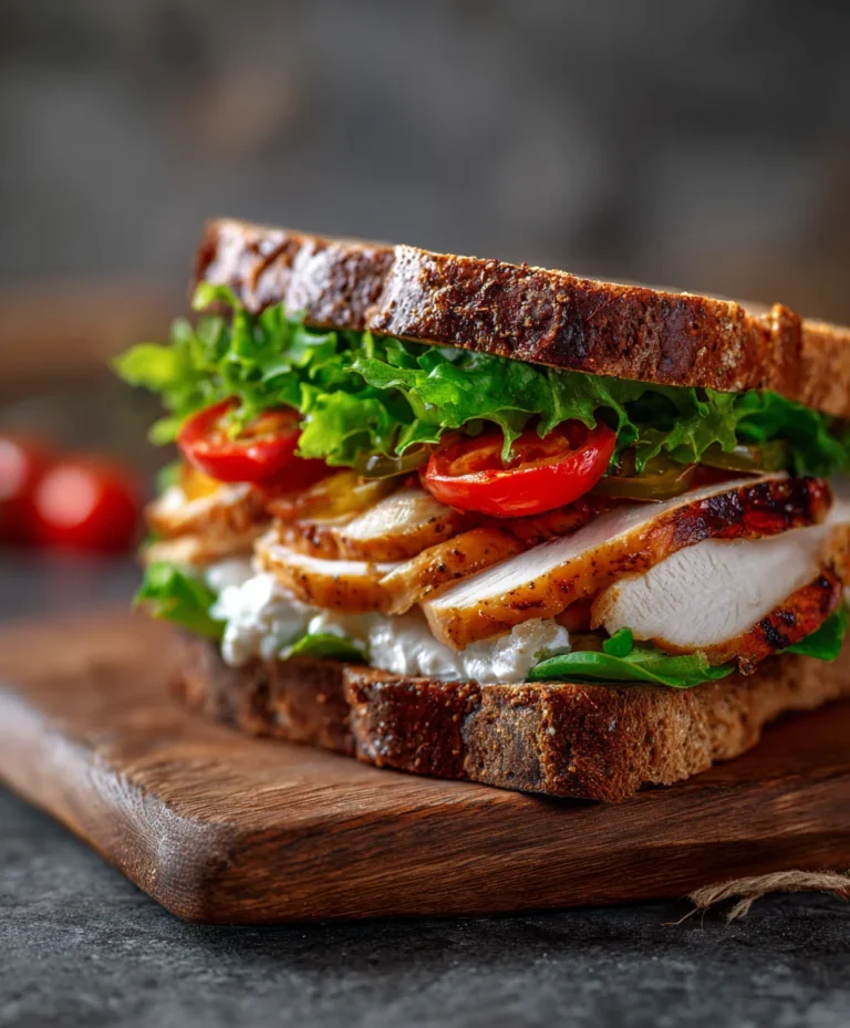 Cold Chicken Sandwich Recipe – Lunch Box Winner