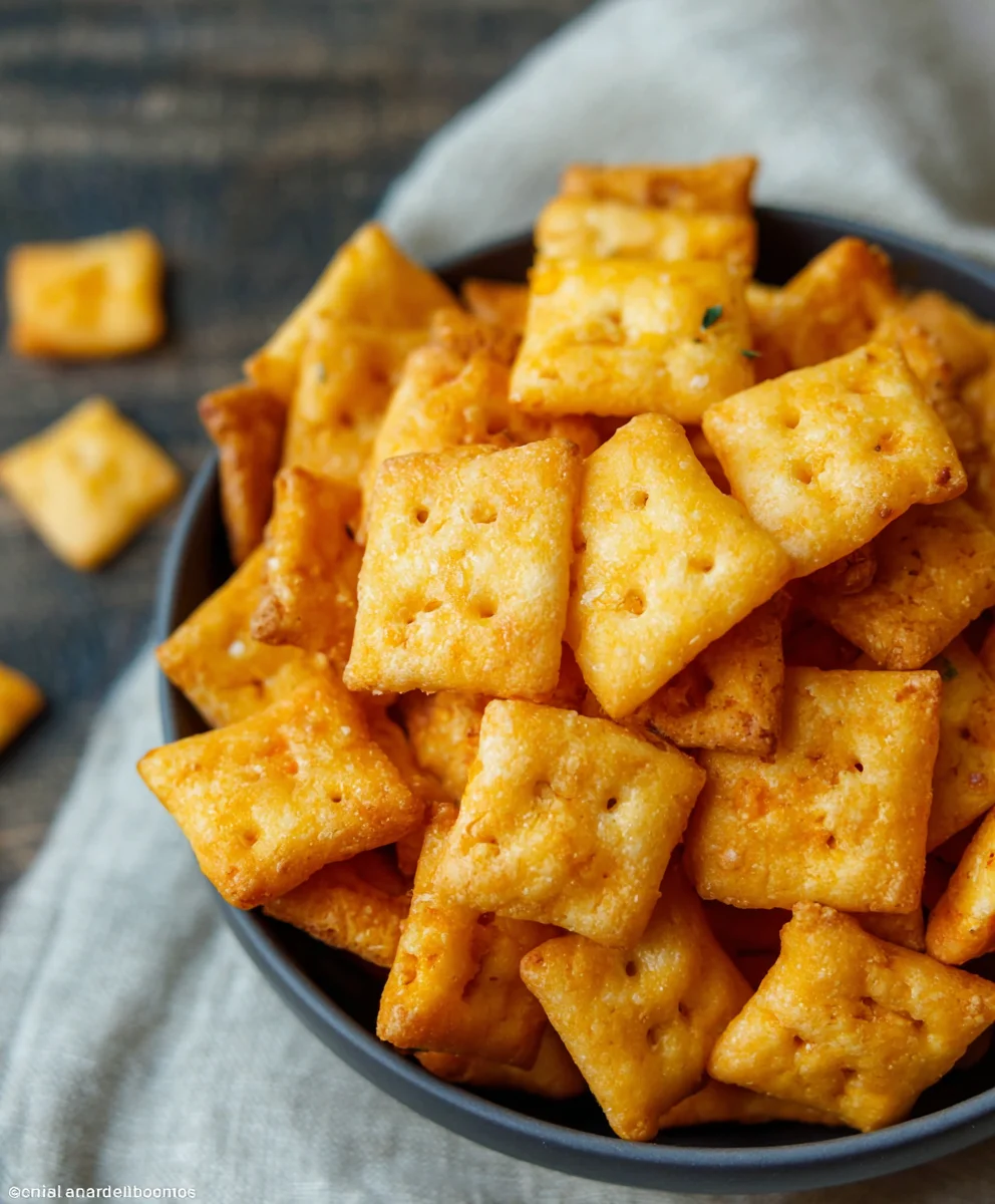 Gluten-Free Cheez-Its- Delicious Homemade Snack