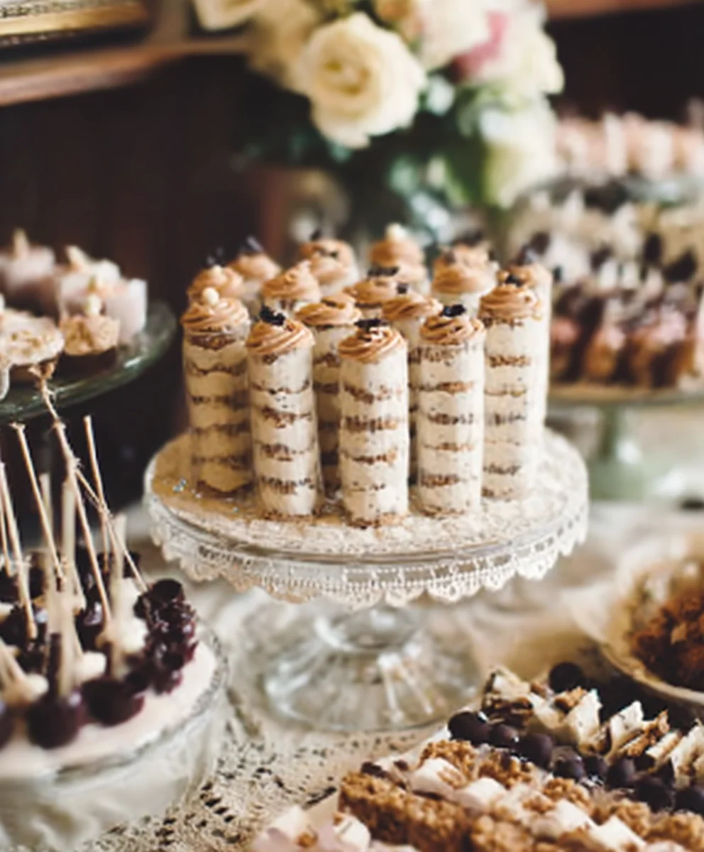 Vintage Wedding Dessert Table - Elegant Ideas