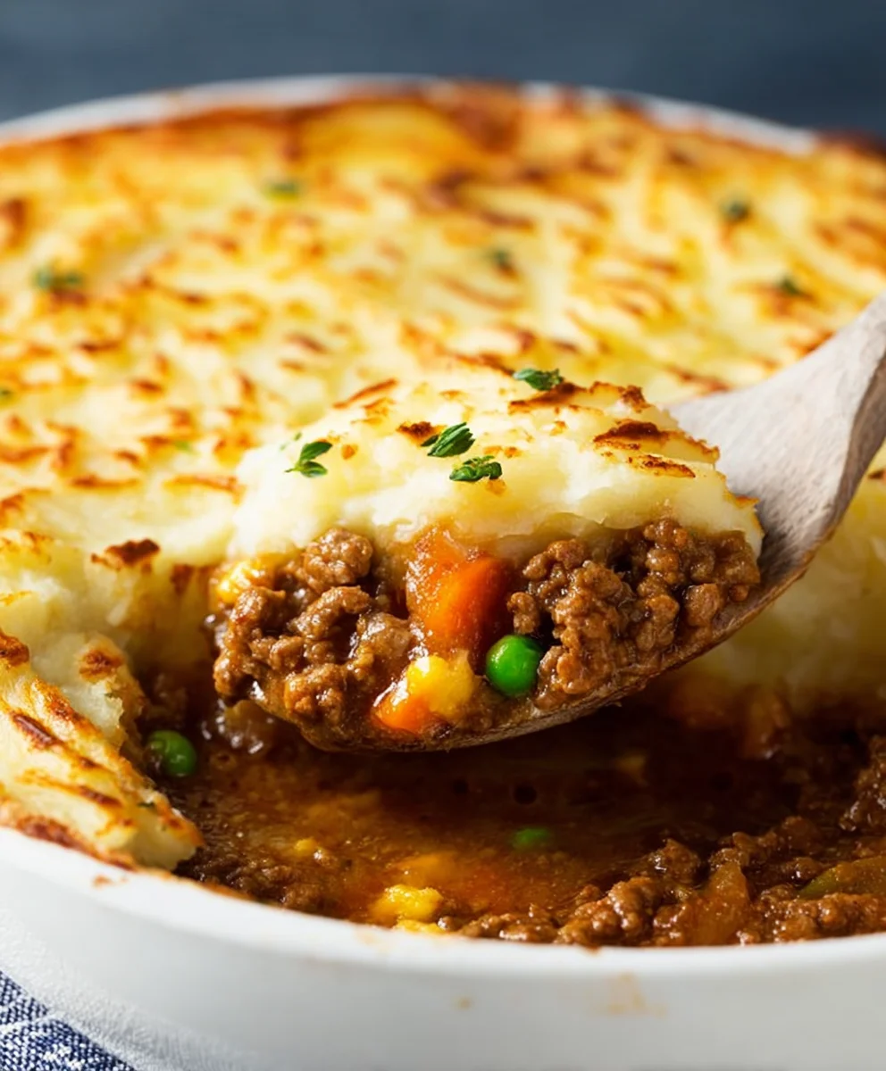 Easy Beef Shepherd's Pie Recipe-Comfort Food Favorite