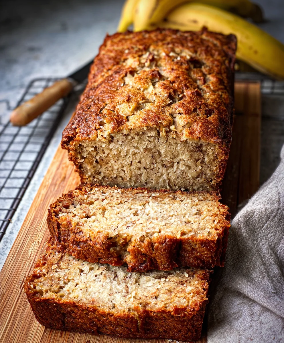 Cottage Cheese Banana Bread-Moist & Easy Recipe