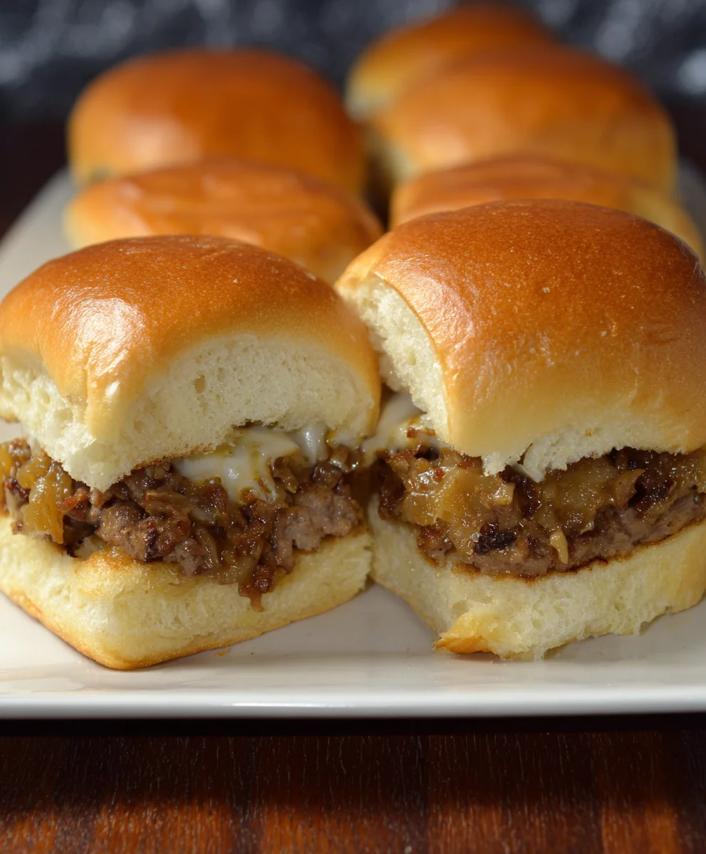 Easy White Trash Beef Sliders - Crowd Pleasing Recipe