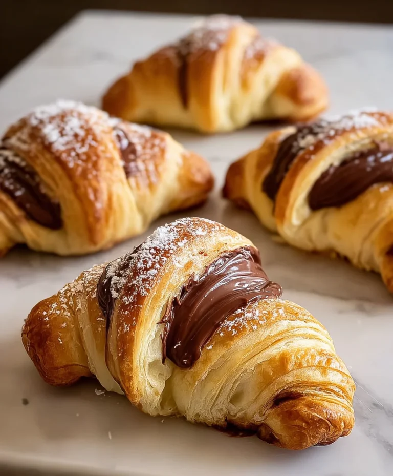 Easy Nutella Crescent Rolls Recipe-Decadent Chocolate Swirls