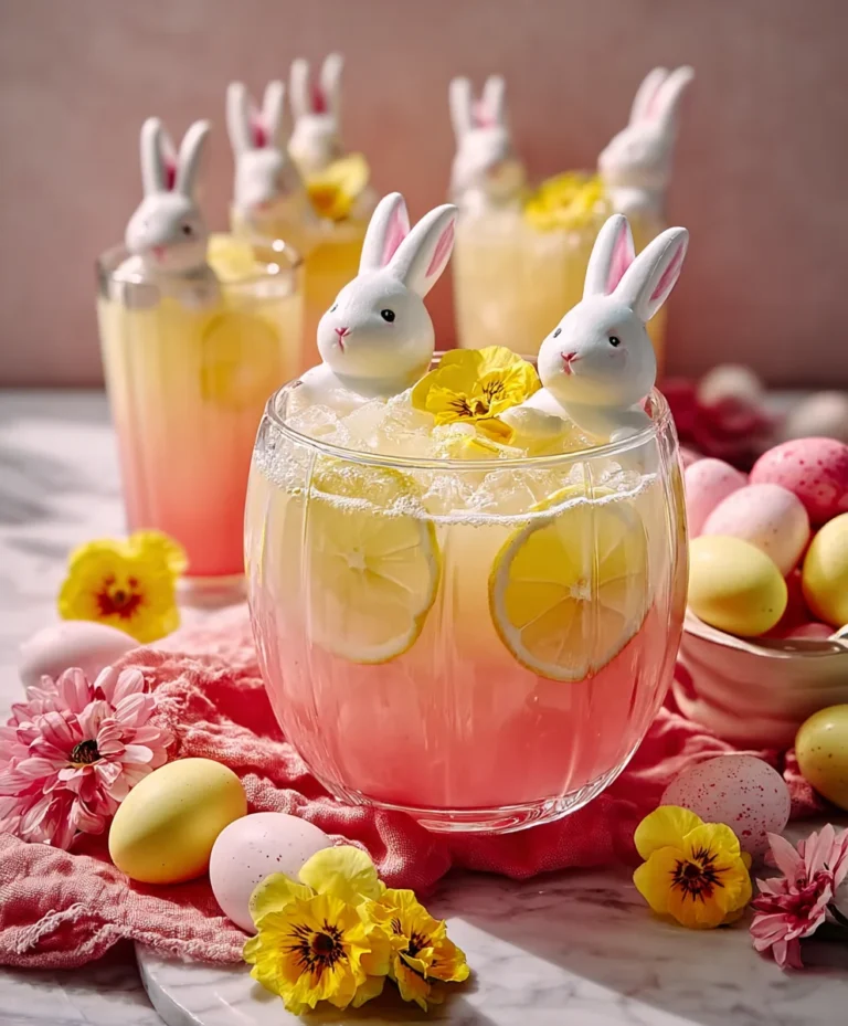 Easter Bunny Punch – Refreshing Non-Non-Non-Alcoholic Alternativeic Drink