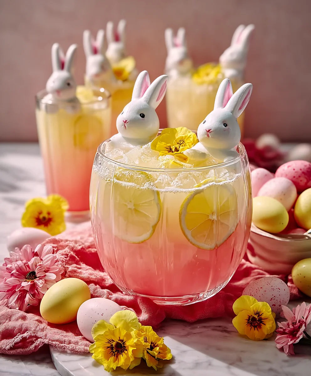 Easter Bunny Punch - Refreshing Non-Non-Non-Alcoholic Alternativeic Drink