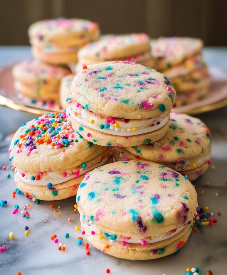 Funfetti Sandwich Cookies – Easy Festive Treat