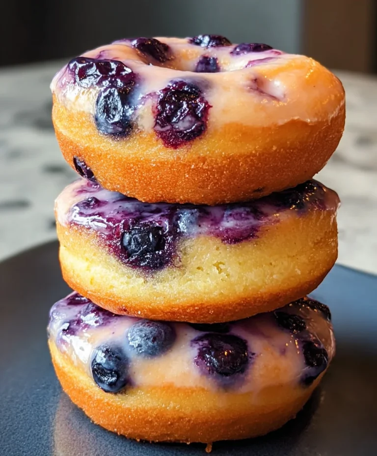 Keto Blueberry Donuts- Guilt-Free Sweet Treat