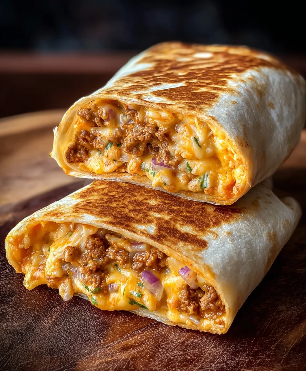 Grilled Cheese Burrito- Ultimate Comfort Food Recipe