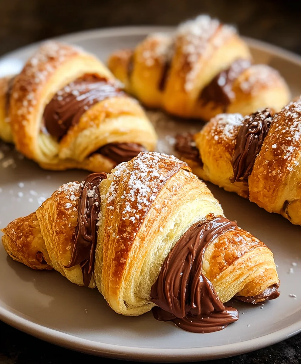 Easy Nutella Crescent Rolls Recipe-Decadent Chocolate Swirls