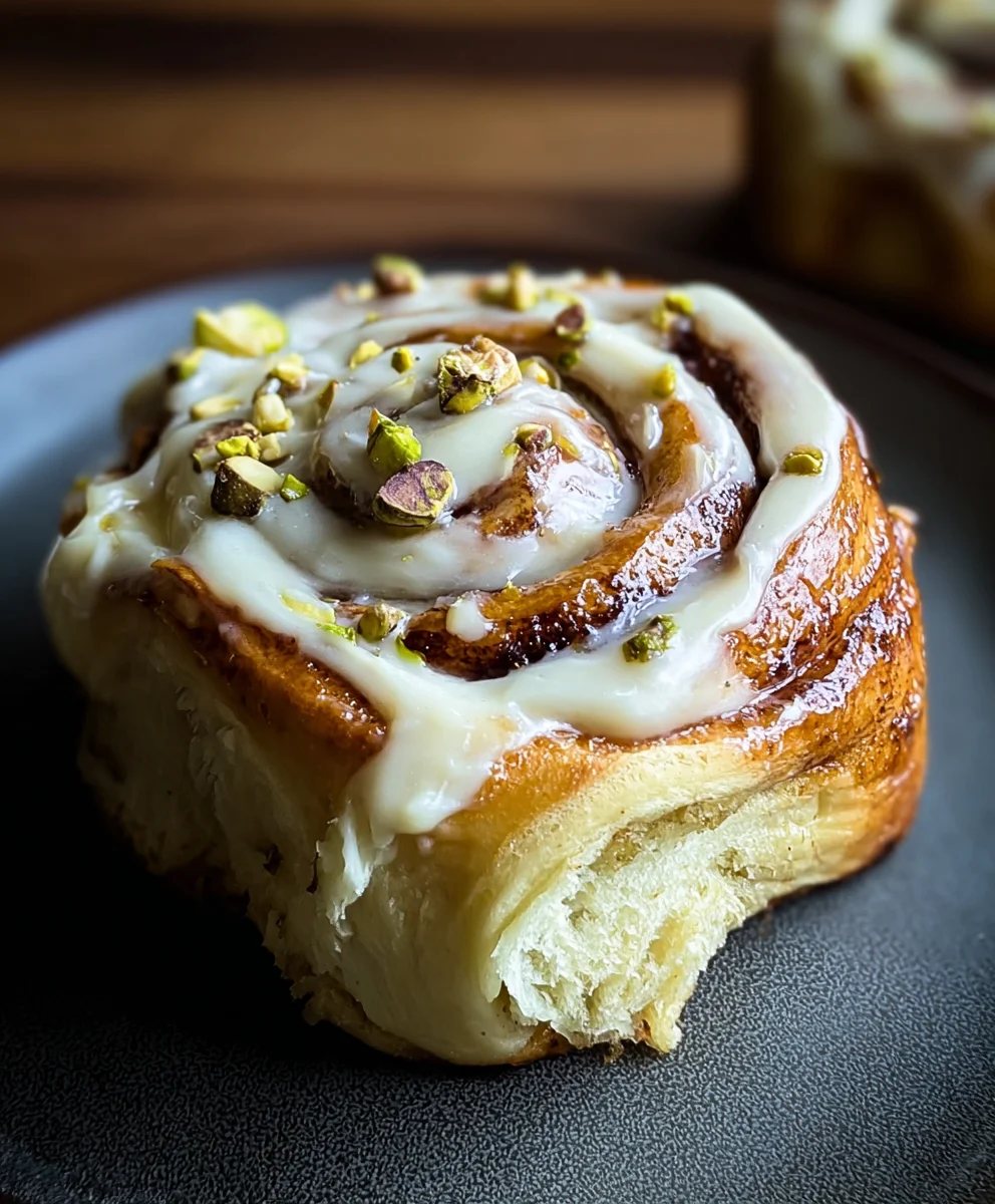 Small Batch Pistachio Cream Rolls-Cinnamon Delight