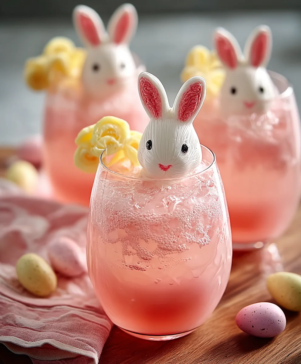 Easter Bunny Punch - Refreshing Non-Non-Non-Alcoholic Alternativeic Drink
