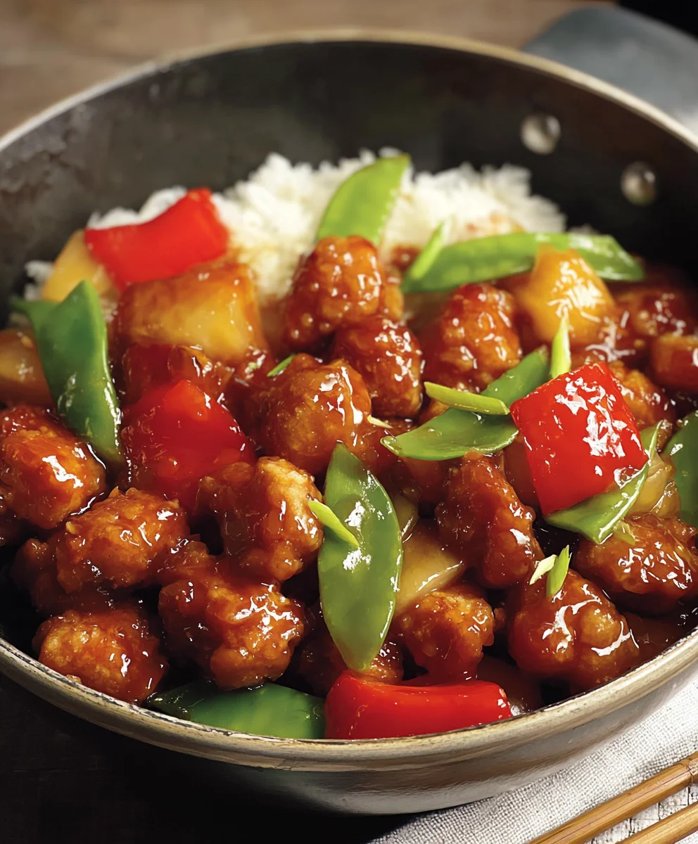 Easy Sweet Sour Chicken Recipe- Flavorful Dinner