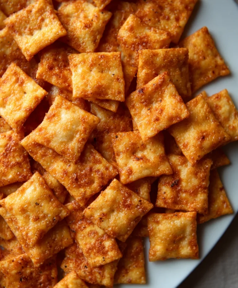 Homemade Sourdough Cheez-Its – Crispy Cheesy Bites