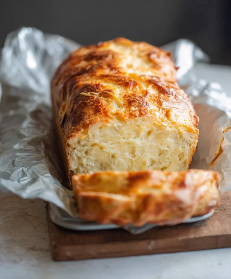 Cheesy Sourdough Bread Recipe- Delicious & Easy Bake
