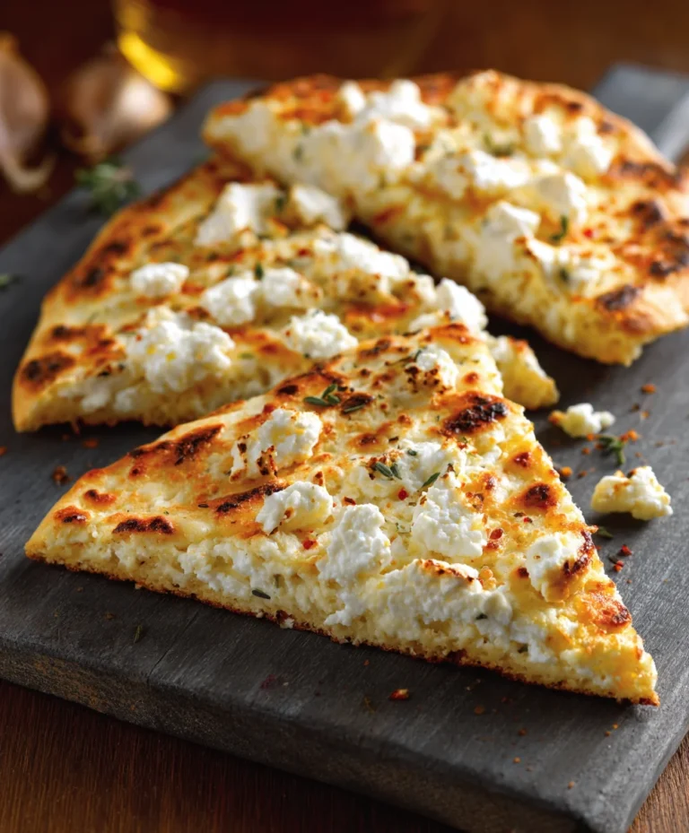 Easy Ingredient Cottage Cheese Flatbread