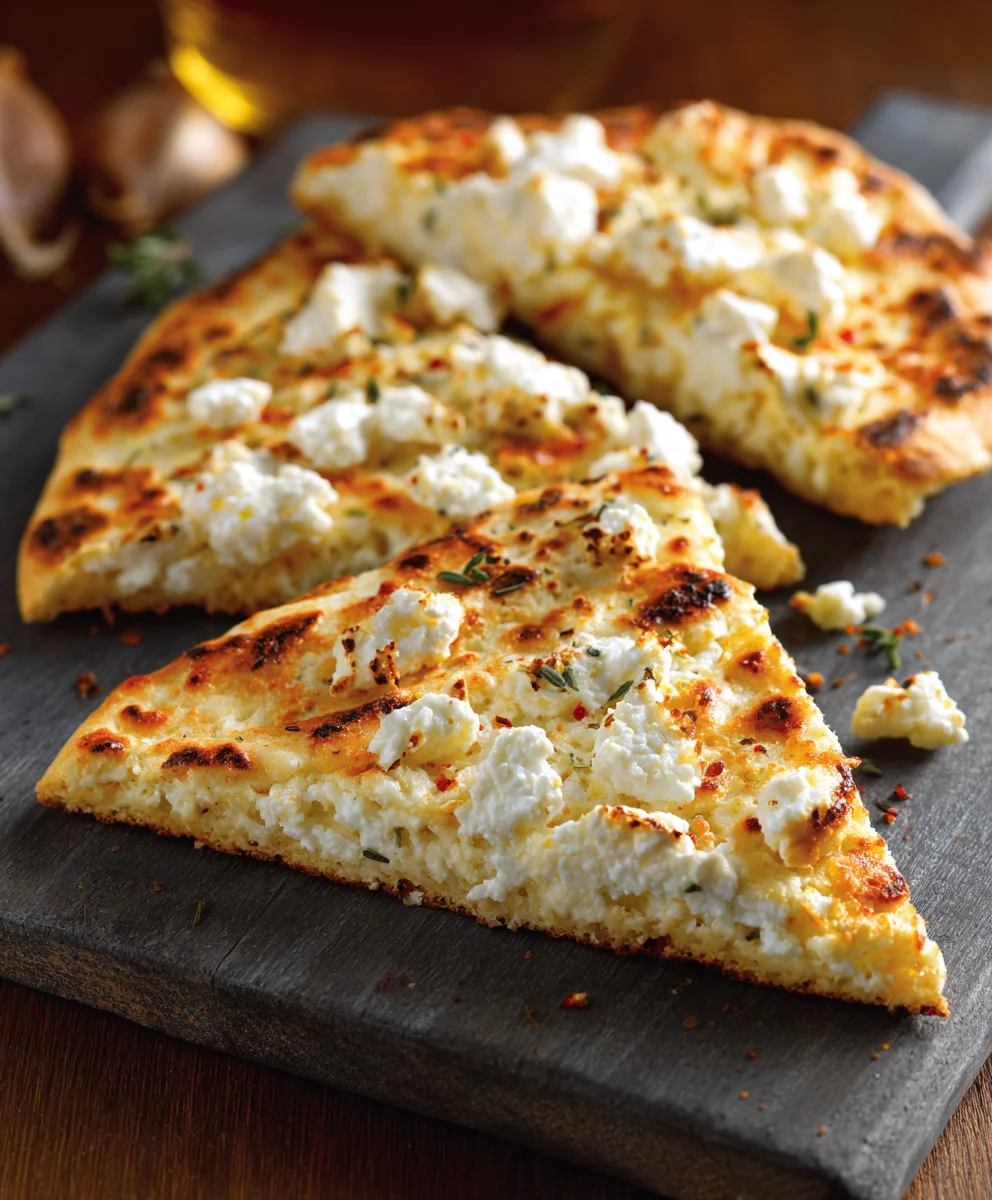 Easy Ingredient Cottage Cheese Flatbread