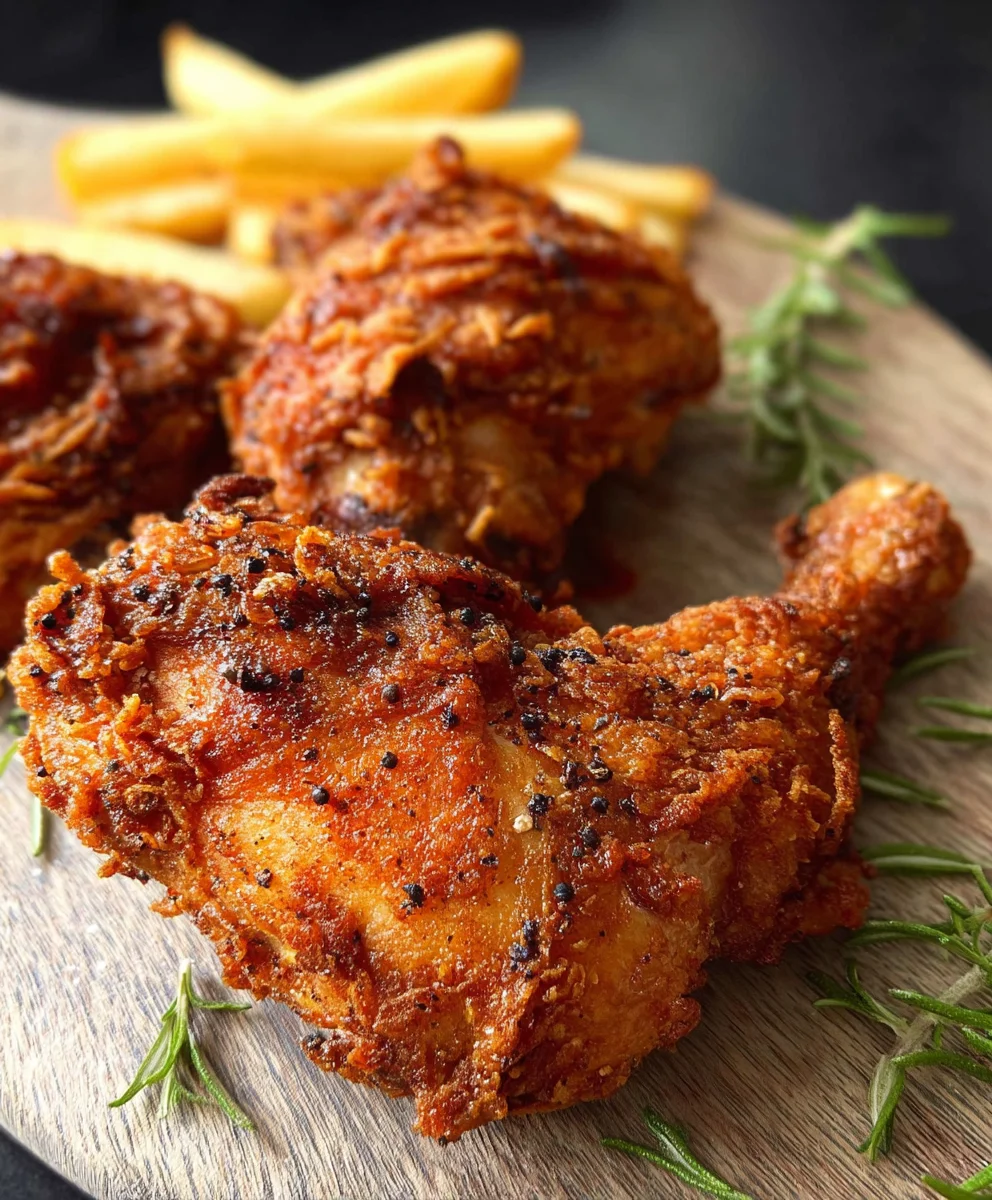 Crispy Juicy Fried Chicken-Best Recipe