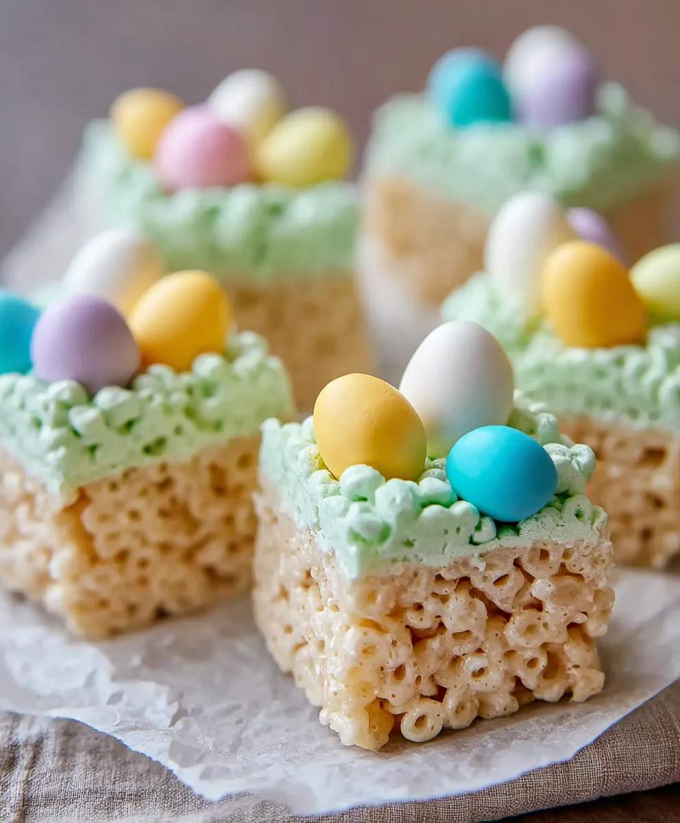 Easter Rice Krispie Treats- Easy Holiday Fun