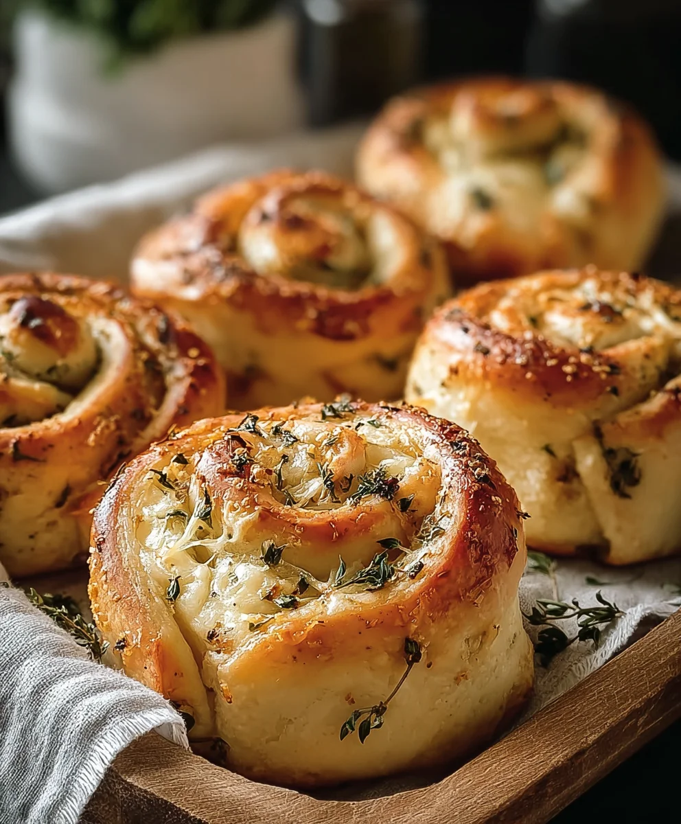 Sourdough Herb Cheese Rolls- Easy Homemade Flavor
