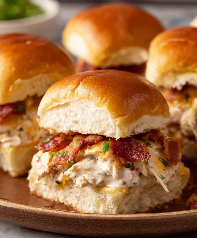 Chicken Beef Beef Bacon Ranch Sliders-Ultimate Flavor
