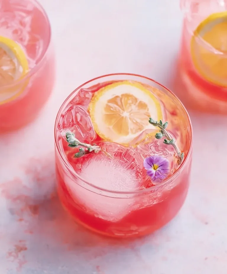 Refreshing Pink Lemonade Drink – Easy Mocktail Recipe