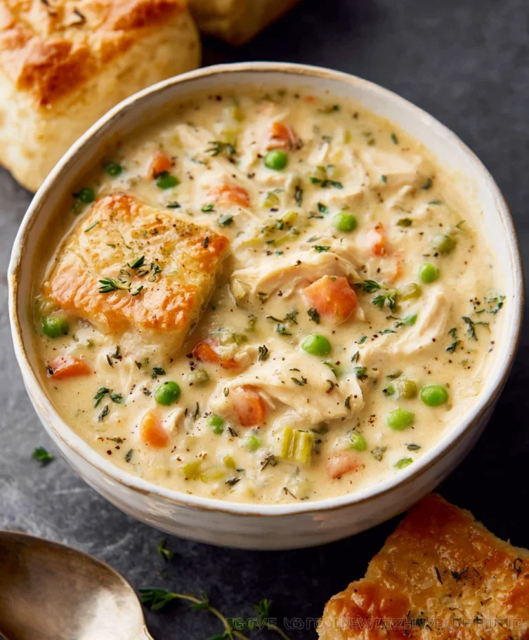 Easy Chicken Pot Pie Soup – Quick Comfort Food