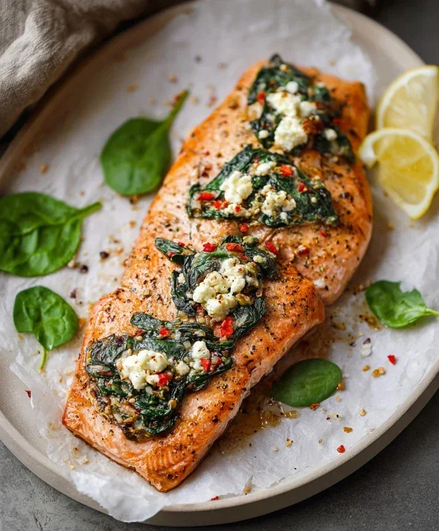 Stuffed Salmon