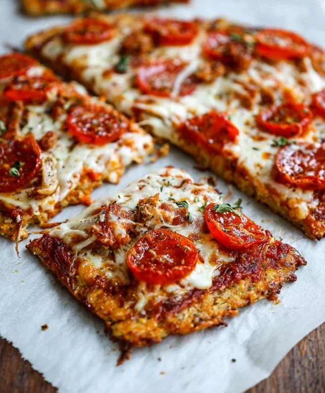 Chicken Crust Pizza