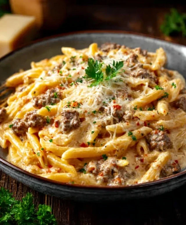 Creamy Beef Pasta