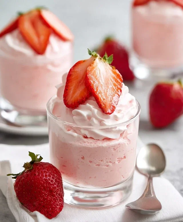 Strawberry Mousse