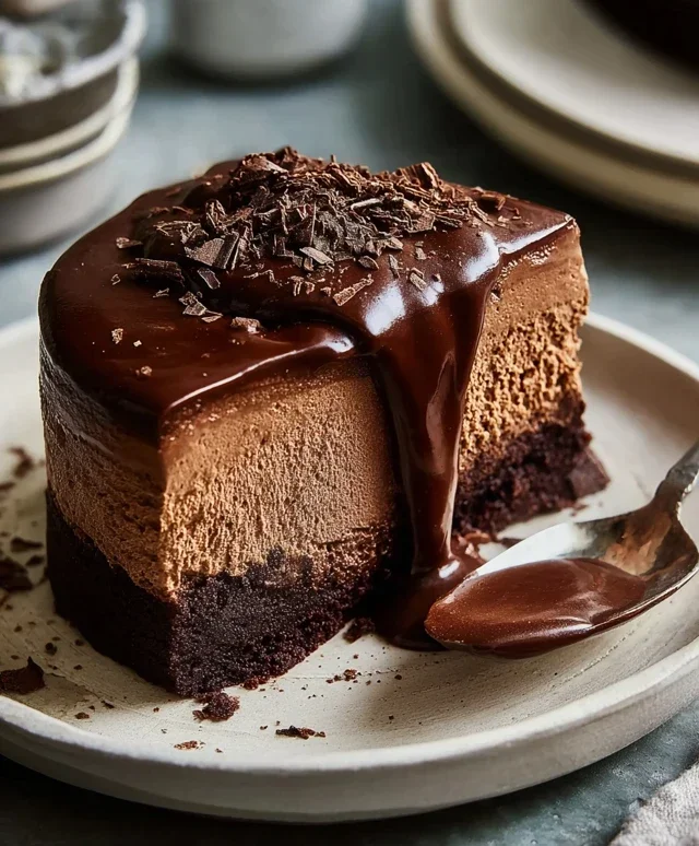 Vegan Chocolate Mousse Cake
