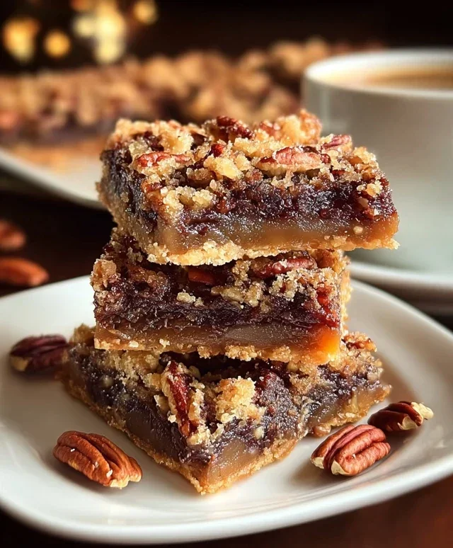 German Chocolate Pecan Pie Bars