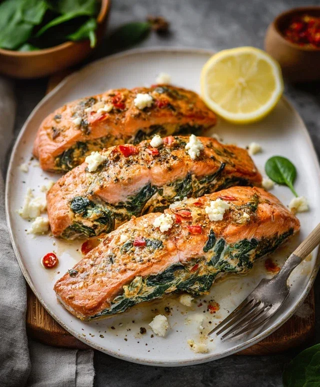 Stuffed Salmon