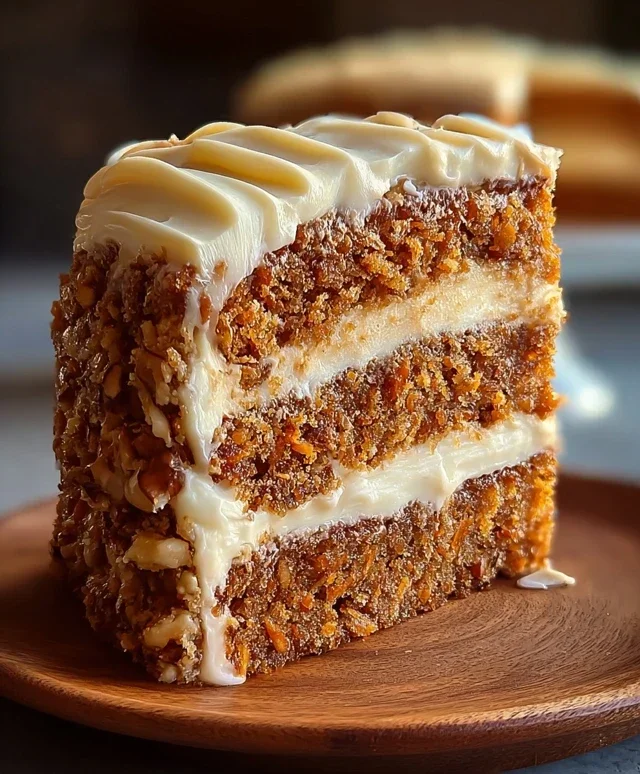 Honeybun Carrot Cake with Cheesecake Filling