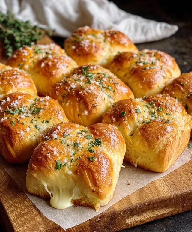 Korean Cream Cheese Garlic Buns